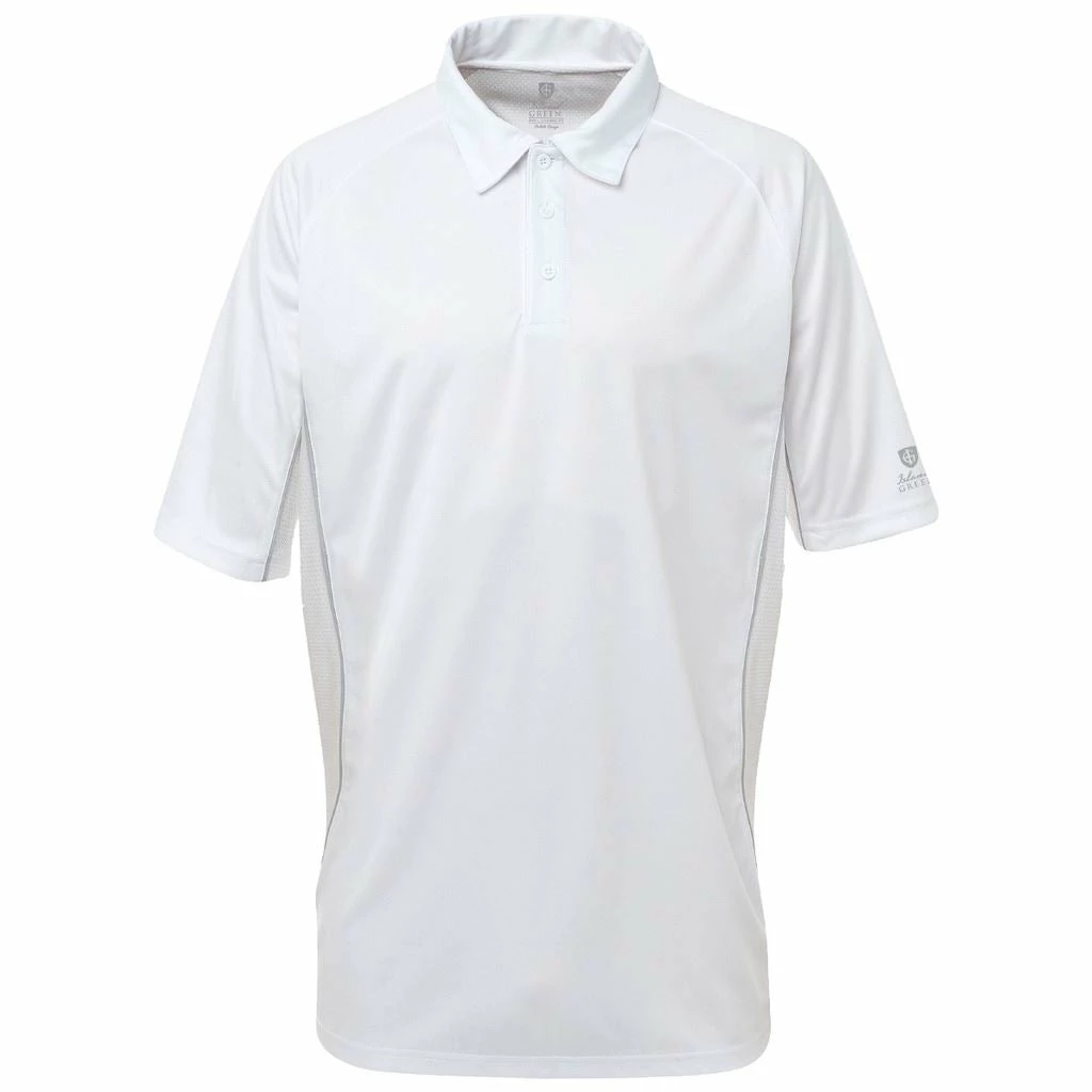 Island Green Essential Cool Pass Logo Sleeve Performance Mens Golf Polo Shirt - Image 9