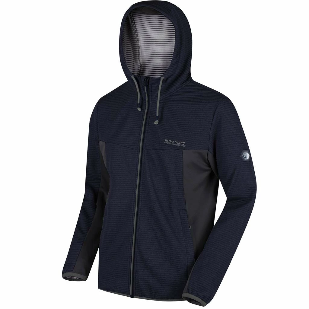 Regatta Mens Tarnis Full Zip Sports Hoodie Top - Image 36