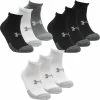Under Armour HeatGear Locut Anti-Odor Arch Support Training Socks Pack Of 3