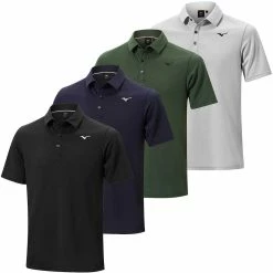 Mizuno Golf Mens Breath Thermo Winter Golf Polo Shirt
