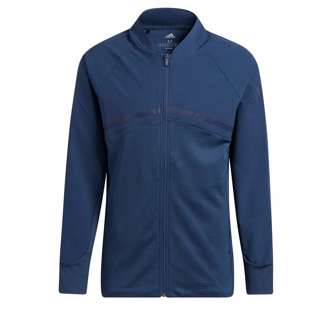 ADIDAS Golf Mens Hybrid Full Zip Water Resistant Golf Jacket - Image 15