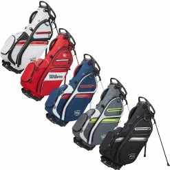 Wilson Golf Wilson Staff Golf EXO II Stand Bag Mens Carry Bag 5 Way Divider
