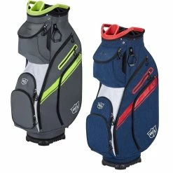 Wilson Golf Wilson Staff Golf EXO II Cart Bag Mens Trolley Bag 14 Way Divider