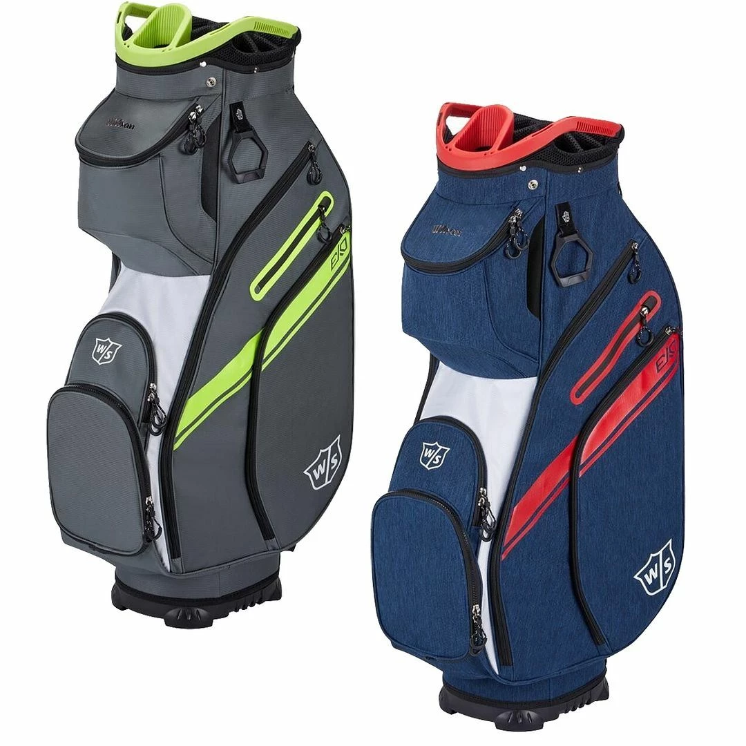 Wilson Golf Wilson Staff Golf EXO II Cart Bag Mens Trolley Bag 14 Way Divider