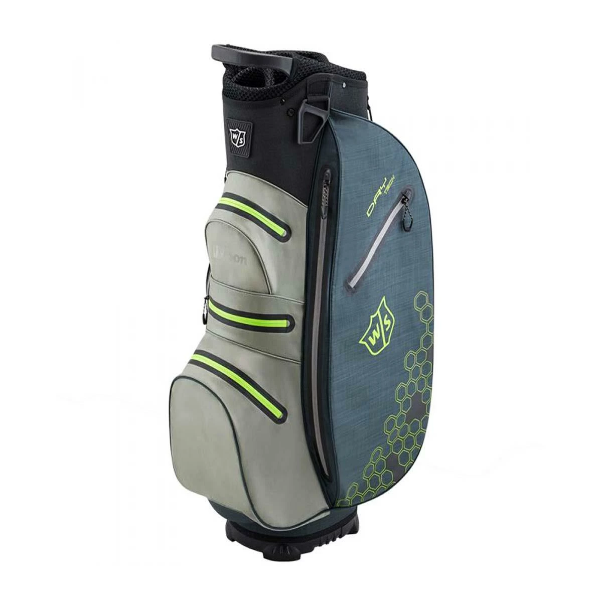 Wilson Golf Wilson Staff Golf Dry Tech II Mens Waterproof Cart Bag 14 Way Divider - Image 4