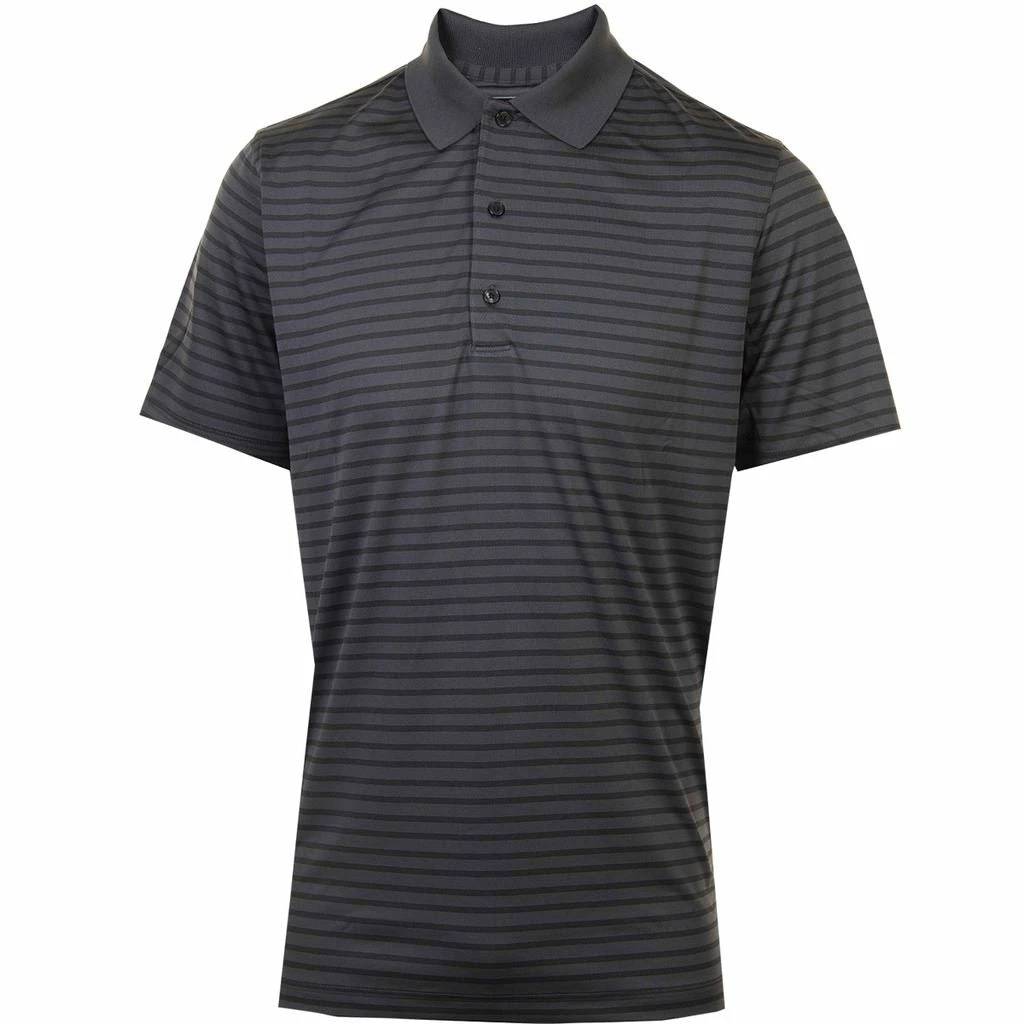 Greg Norman Mens PlayDry® Engineered Stripe Technical SS Golf Polo Shirt - Image 12