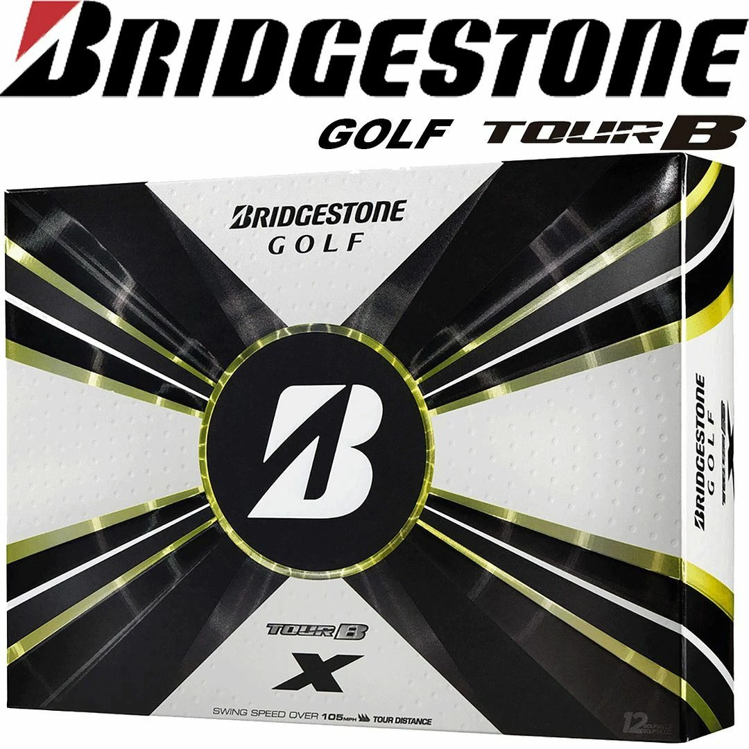 Bridgestone Golf Mens Tour B X Reactiv IQ Distance Golf Balls 2023