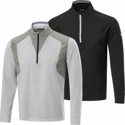 Mizuno Golf Mid Layer ¼ Zip Mens WindProof Performance Golf Cover-Up
