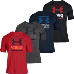 Under Armour Mens HeatGear GL Foundation HeatGear T-Shirt Short Sleeve Top