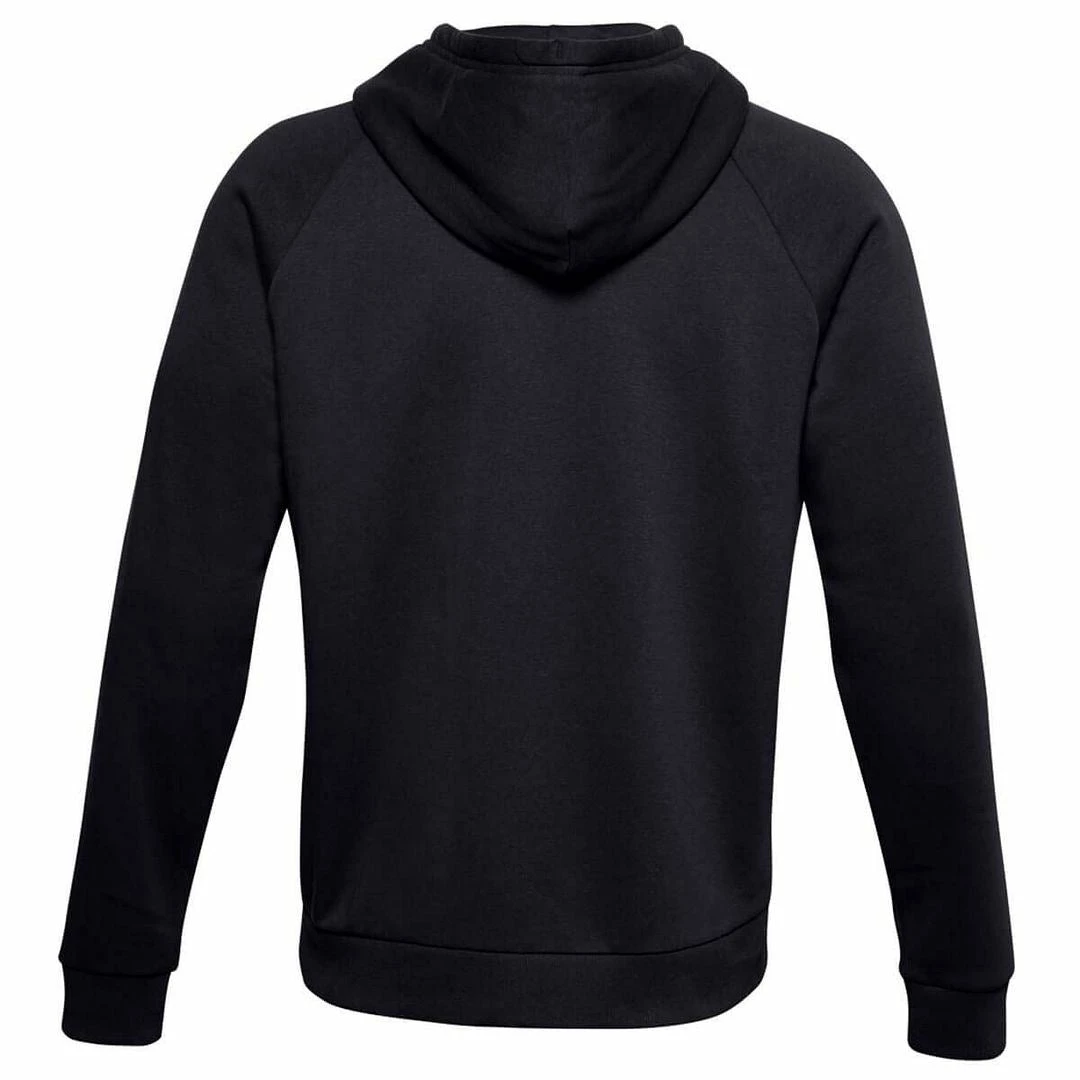 Under Armour Rival Fleece Box Logo Hoodie Mens Sports Fitness Hoody Jumper - Image 14