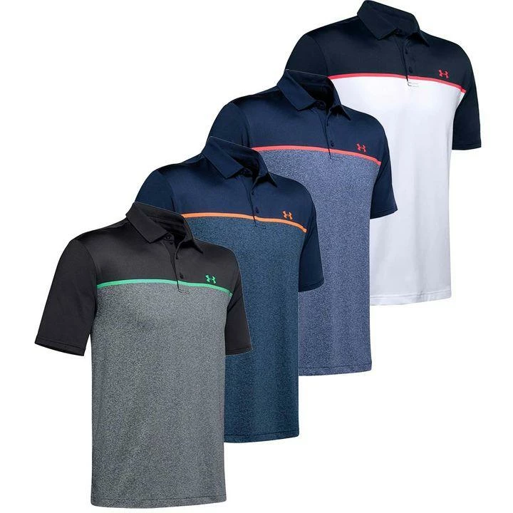 Under Armour Playoff 2.0 HeatGear Lightweight Stretch Mens Golf Polo Shirt - Image 3