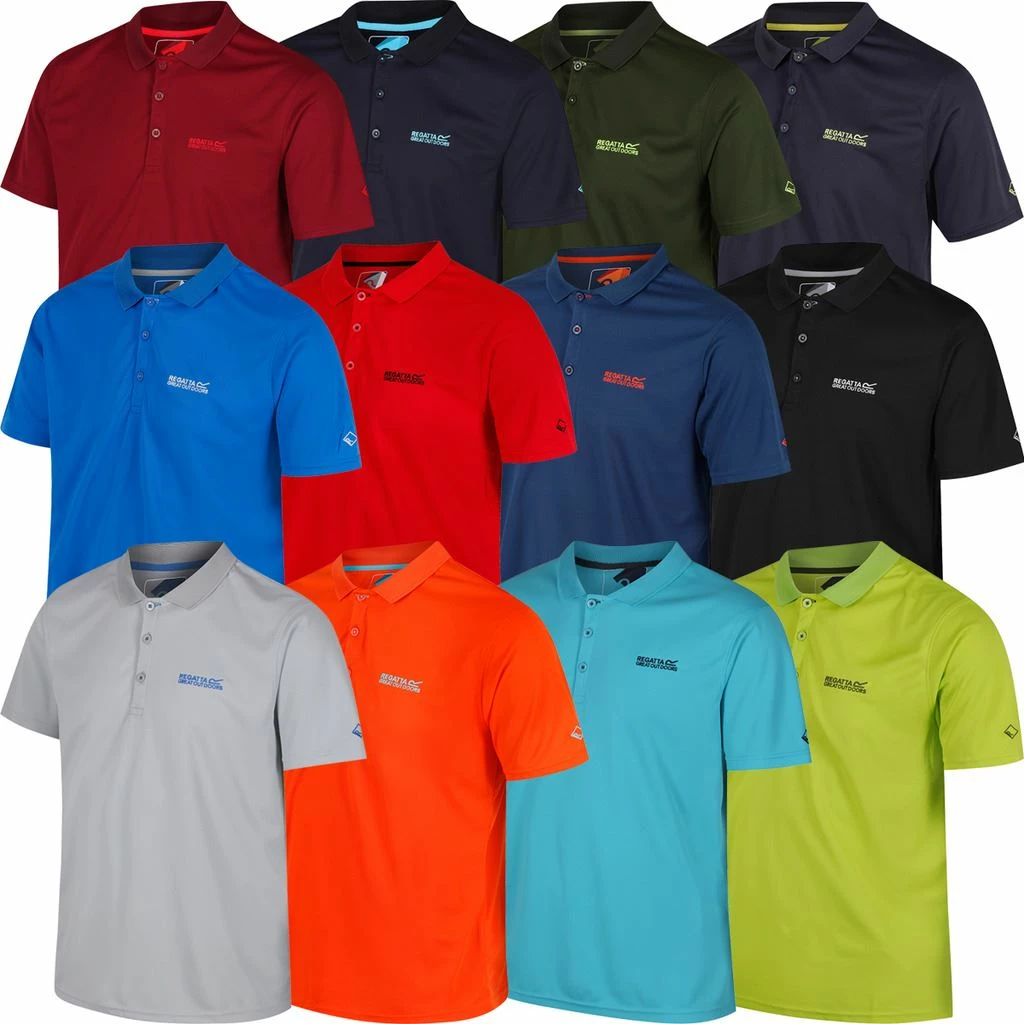 Regatta Mens Maverick IV Quick Dry Polo Shirt - Image 2