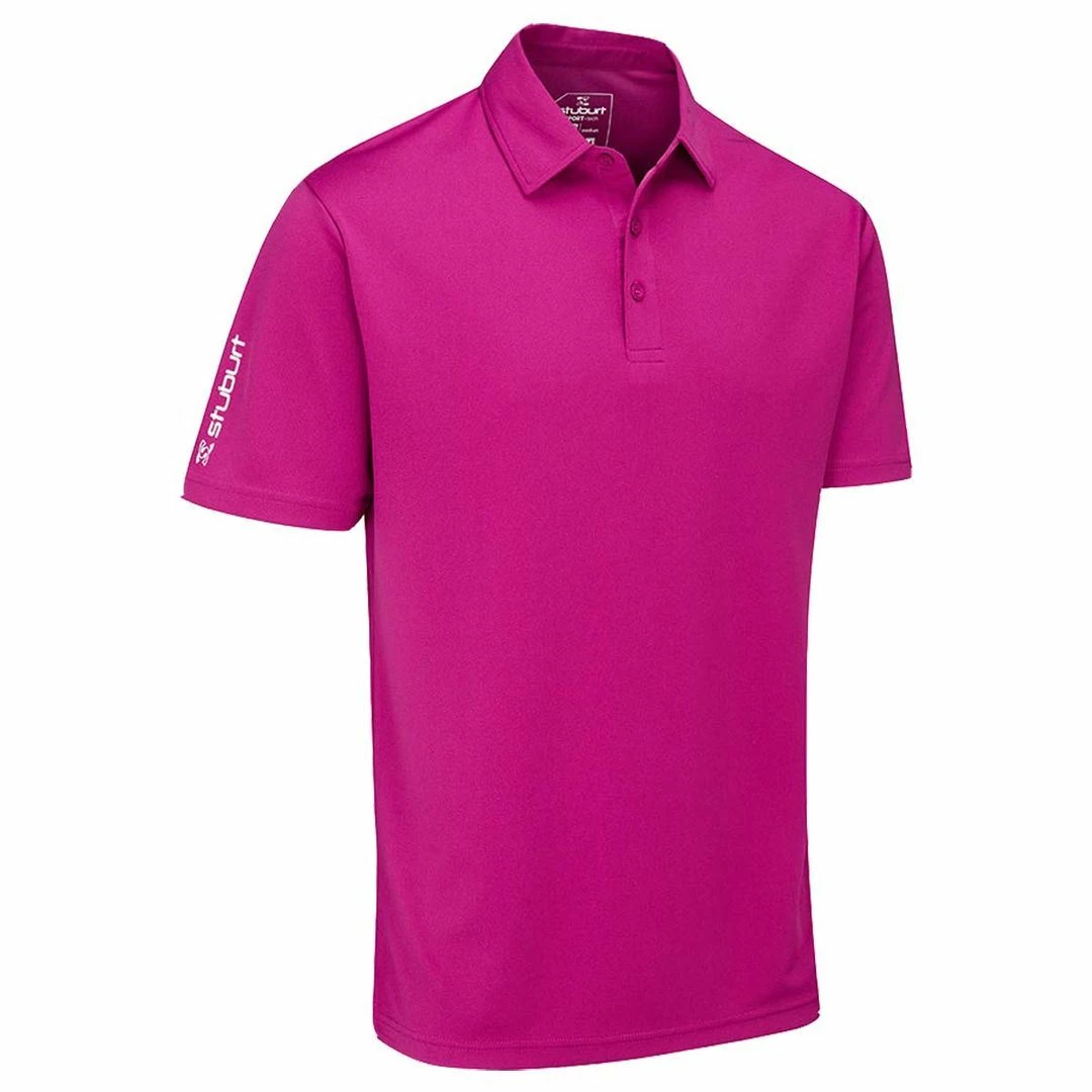 Stuburt Sport Tech Breathable Performance Shirt Mens Golf Polo Shirt - Image 3
