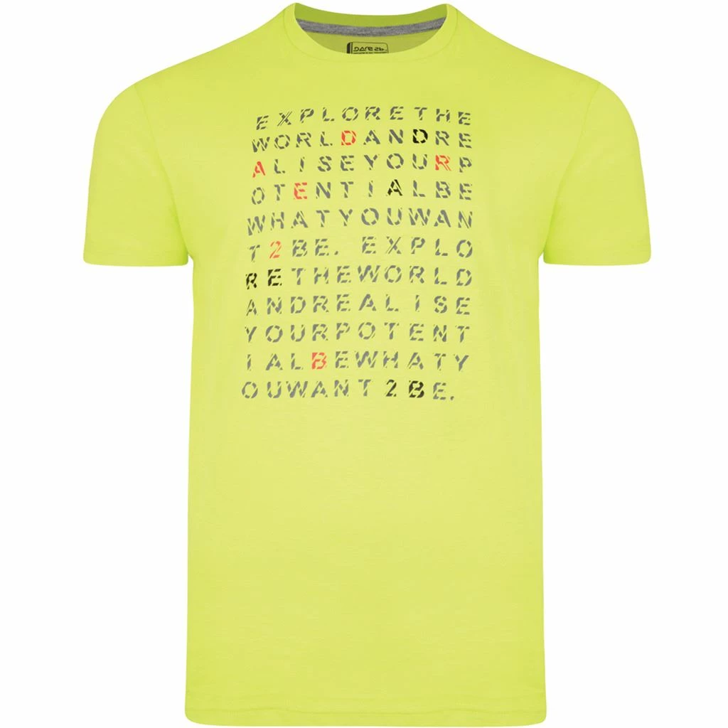 Dare 2B Verses Short Sleeve Tee Mens Casual Fit Cotton T-Shirt - Image 3