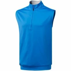 ADIDAS Golf Climacool Classic Club 1/2 Zip Vest Mens Golf Gilet