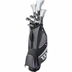 Wilson Staff Wilson Golf Ladies X31 Complete Graphite Shaft Package Set Stand Bag