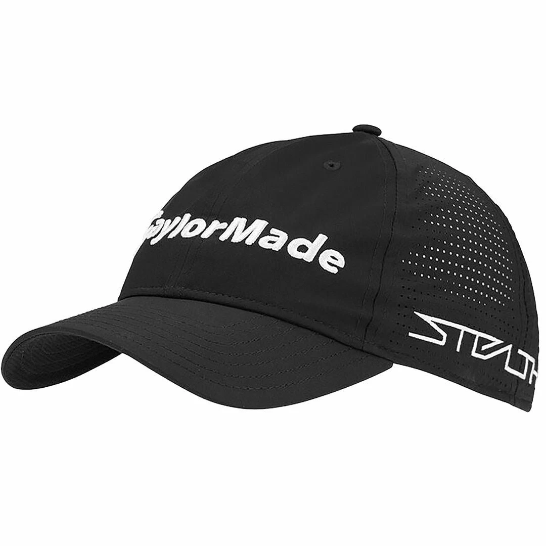 TaylorMade Golf Mens Tour Litetech Moisture Wicking Adjustable Golf Cap Hat - Image 2
