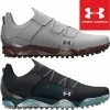 Under Armour Golf Mens UA HOVR Tour Wide Waterproof Spikeless Golf Shoes