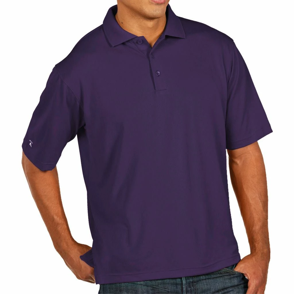 Antigua Mens Pique Extra Light Performance Golf Polo Shirt