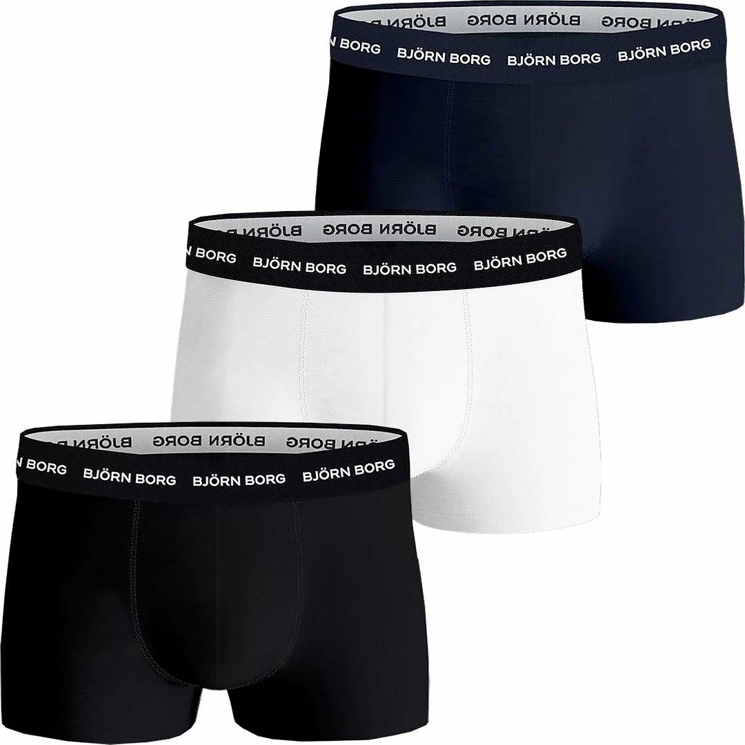 Bjorn Borg Mens Cotton Stretch Shorts Boxer Briefs Underwear Many Choices 3-PACK - Image 11