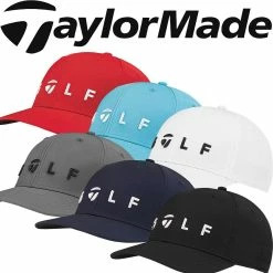 TaylorMade Golf Mens Performance Lifestyle Adjustable Golf Cap Hat