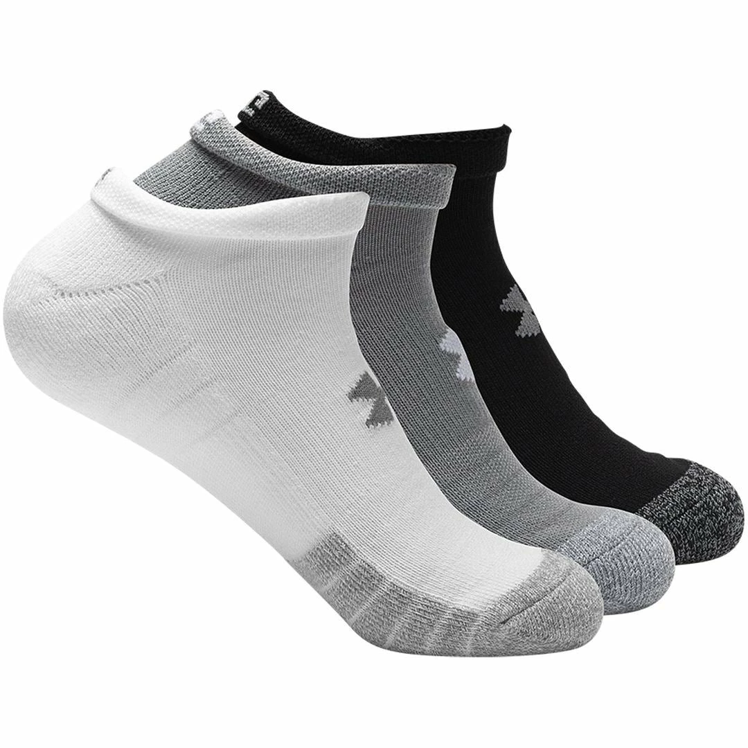 Under Armour HeatGear NS Anti-Odor Arch Support Training Socks Pack Of 3 - Image 3
