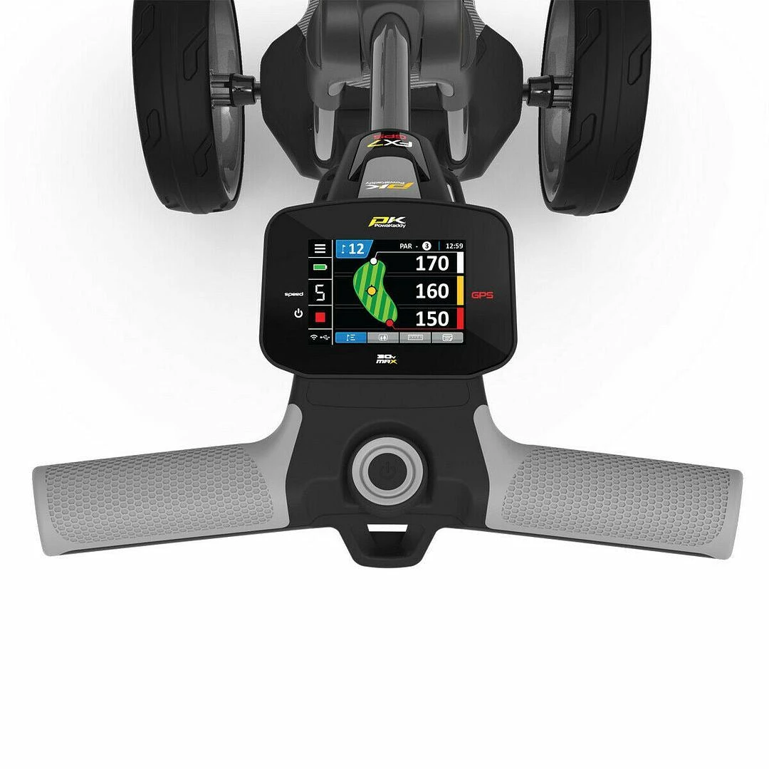Powakaddy FX7 GPS Electric Golf Trolley Standard 18 Hole Lithium Battery - Image 5